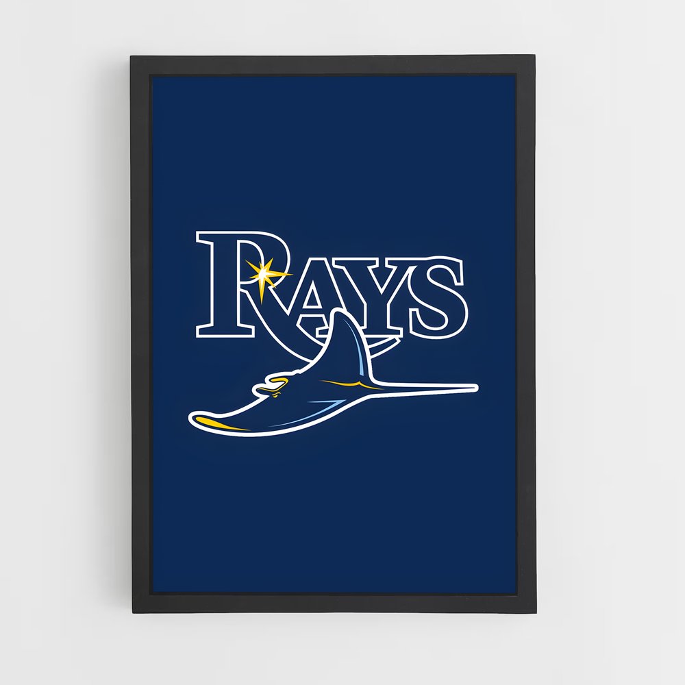 Poster Rays of Glory – affiche Baseball (vue 2)